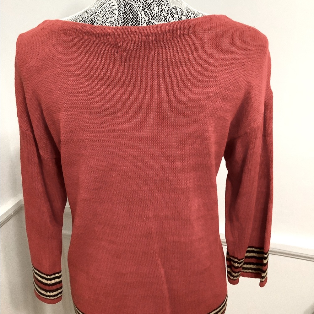 FASHIONABLE AZTEC DESIGN SWEATER - Picture 2 of 5